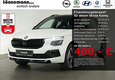 Skoda Kamiq MONTE CARLO TSI DSG+LED+RÜCKFAHRKAMERA+PANORAMADACH+SITZ-/LENKRADHEIZUNG+SPORTSITZ