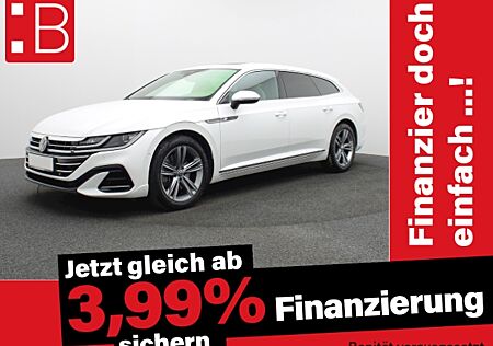 VW Arteon Shooting Brake 2.0 TSI DSG 4Mo. R-Line NAVI-PRO LEDER PANORAMA AHK DCC HK-SOUND KAMERA ACC PARKLENK