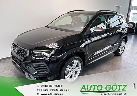 Seat Ateca FR DSG AHK*Navi*DAB*VZE*LED*ACC*SmartLink*DigiCockpit*elektr. Heckkl.*Kamera*ParkAssist*Kessy*BlindSpot*Freispr.*Sitzheiz*PDC*vo+hi*Alu*LichtAssist*SpurAssist*Connect*Sunset*ZV-Funk*4xEFH*Ladeboden*Lenkradheiz*beheiz.Frontscheibe*Nebel*Reserverad*Armlehne*Metallic