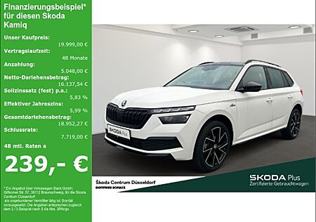 Skoda Kamiq Monte Carlo 1.0 TSI Business-Paket Einparkhilfe vorne hinten