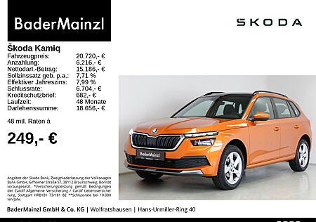 Skoda Kamiq 1.0 TSI Ambition Kam. LED Pano SHZ