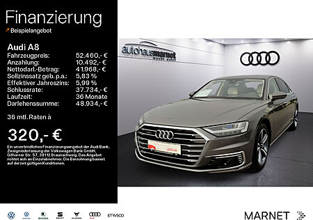 Audi A8 L TFSI e 60 TFSI e quattro*Navi*Matrix*Alu*B&O*HUD*DVD*PDC*Umgebungskamera*Sitzhzg