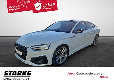 Audi A5 Sportback 40 TFSI S tronic S line Business NaviPlus Matrix Dinaamica HeadpUp AHK Pano 19-Zoll B&O SHZ