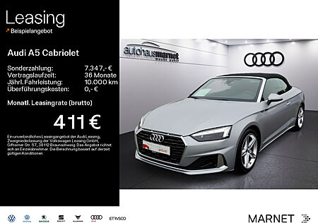 Audi A5 Cabriolet Advanced 35 TDI*Navi*Matrix*AHK*PDC*Virtual Cockpit*Sitzheizung