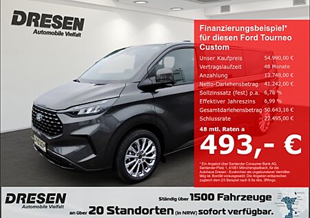 Ford Tourneo Custom Titanium L2 320 2.0 EcoBlue 150PS NEUES MODELL/19 Zoll/Leder