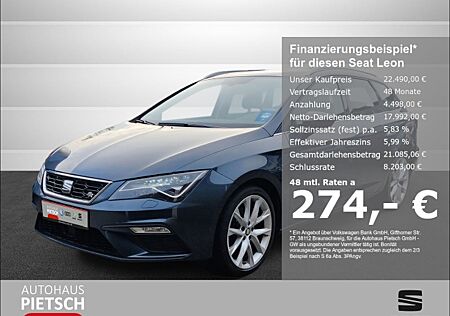 Seat Leon ST 2.0 TDI FR Black Matt Edition AHK Pano