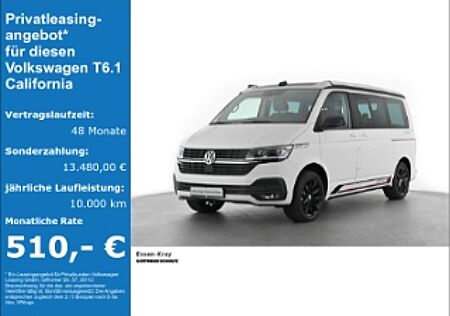 VW T6 California T6.1 California Beach Tour Edition 7Sitzer 2xSchiebetür Exterieur-Sportpaket