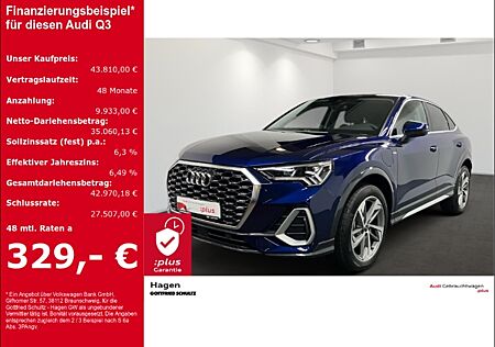 Audi Q3 Sportback 45 TFSIe S-tronic LED NAV AHK S line