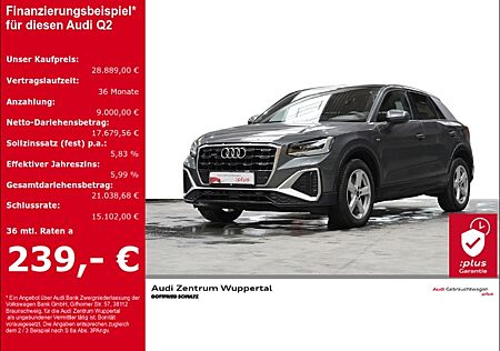 Audi Q2 35 TDI QUATTRO S-LINE PANO LEDER KAMERA LED GARANTIE