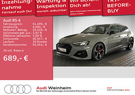 Audi RS4 RS 4 2.9 quattro Gar.2026 Black-Paket B&O Dynamikpaket uvm