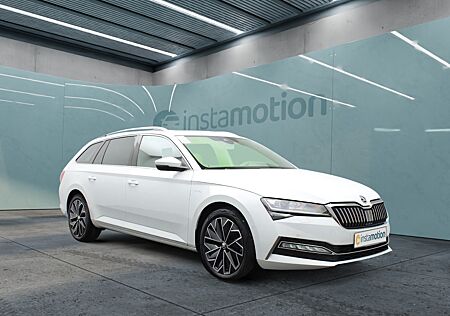 Skoda Superb Combi 2.0 TDI DSG 4x4 L&K AHK PANO LEDER ALU18