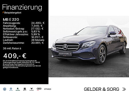 Mercedes-Benz E 220 T 4M. Designo|AIR|Pano|AHK|Multibeam|RFK