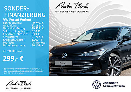 VW Passat Variant 1.5 eTSI DSG Business, Navi, LED, AHK, Rückfahrkamera, App-Connect