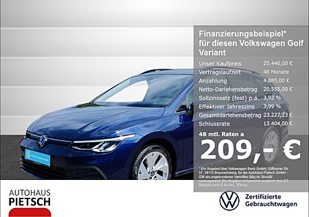 VW Golf Variant VIII 1.0 TSI Life ACC Navi Kamera