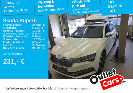 Skoda Superb Combi 1.4 TSI iV DSG Laurin & Klement Navi LaneAssist Standheizung AreaView 3V55XC