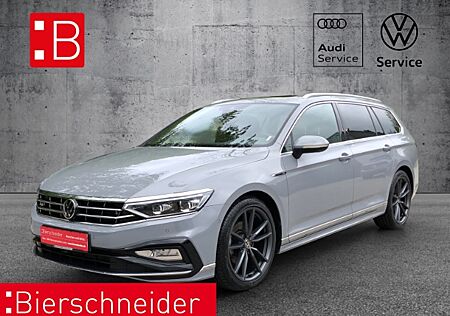 VW Passat Variant 2.0 TDI DSG R-Line LEDER IQ.LIGHT PANO HEAD-UP AHK 360 KAMERA ACC NAVI 19 CONNECT DAB