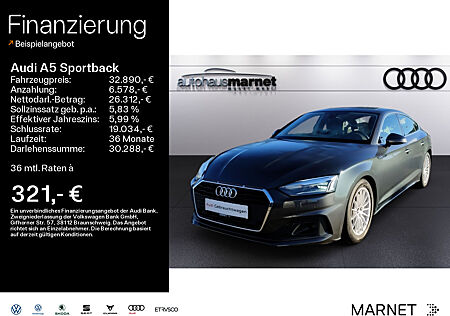 Audi A5 Sportback 40 TDI*Navi*Alu*PDC* Connect*Kamera*Sitzheizung