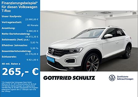 VW T-Roc 2.0 TSI DSG LED PANO NAV AHK Sport 4Motion