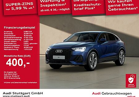 Audi Q3 Sportback S line 45 TFSI e S tronic AHK SHZ