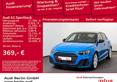 Audi A1 Sportback Sline 35 TFSI S tr. VIRTUAL RFK B&O