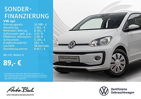 VW Up ! 1.0 MPI "move !" Klima Sitzheizung GRA EPH