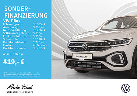 VW T-Roc R-Line 1.0 l TSI OPF 85 kW (116 PS) 6-Gang