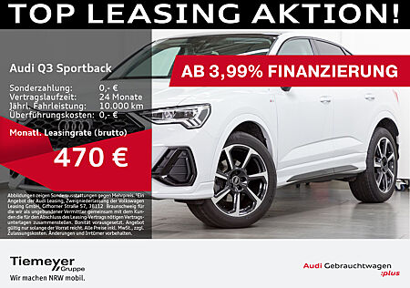 Audi Q3 Sportback 35 TFSI S LINE PANO LED SONOS LM19