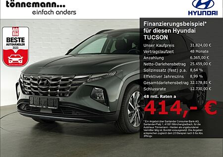 Hyundai Tucson T-GDI TREND 48V DCT 4WD+VOLL LED+NAVI+PANORAMA SCHIEBEDACH+SOUNDSYSTEM+RÜCKFAHRKAMMERA