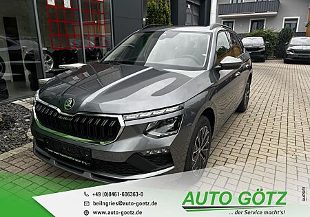 Skoda Kamiq Drive AHK-Vorb.*Navi Ãber SmartLink*DAB*VZE*LED*Tempomat*SmartLink*DigiCockpit*Kamera*Kessy*Freispr.*Sitzheiz*PDC*vo+hi*Alu*LichtAssist*SpurAssist*Connect*ZV-Funk*4xEFH*Ladeboden*Lenkradheiz*beheiz.Frontscheibe*Nebel*Armlehne*Metallic