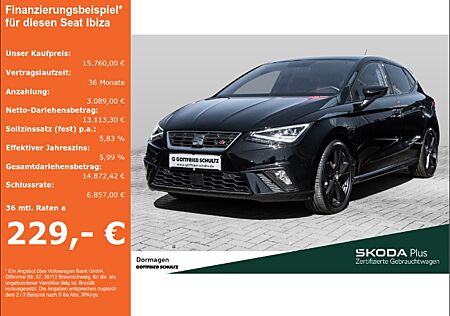 Seat Ibiza 1.0 TSI FR BLACK EDITION LED NAVI KAMERA