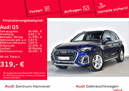 Audi Q5 S line 40 TDI quattro Kamera AHK virtual Teilleder