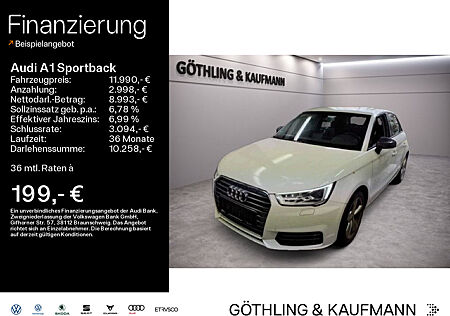 Audi A1 Sportback 1.0 TFSI Design*Xenon*Bluetooth*PDC*Radio*klimaaut.*