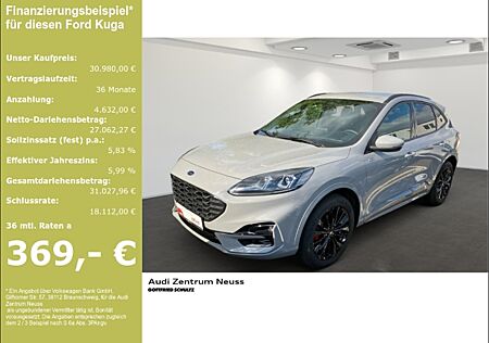 Ford Kuga Hybrid ST-Line X Navi digitales Cockpit LED Blendfreies Fernl. ACC El. Heckklappe