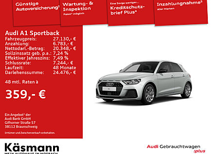 Audi A1 Sportback 25TFSI advanced NAV PDC SHZ KEYLESS