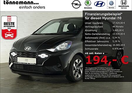 Hyundai i10 FACELIFT TREND+NAVI+RÜCKFAHRKAMERA+SITZ-/LENKRADHEIZUNG+PARKPILOT HI+ALARMANLAGE+ALUFELGEN