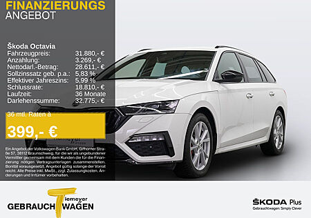 Skoda Octavia Combi 2.0 TDI RS LM19 NAVU HuD CANTON