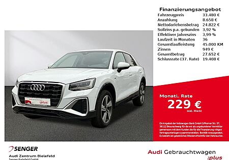 Audi Q2 S line 30 TDI MMI LED AHK Phone Box Sitzhzg.