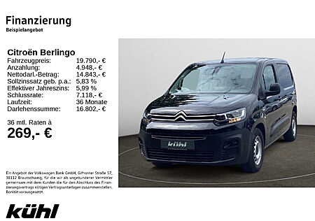 Citroën Berlingo Kasten 1.5 BlueHDi Automatik Worker Navi,PDC,SHZ.,