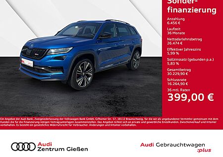 Skoda Kodiaq 2.0 TDI RS 4x4 RS AHK 360°Kamera Businesspaket Amundsen