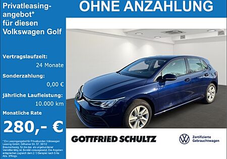 VW Golf VIII LIFE TDI DSG CONNECT AHK LED NAVI SITZHZG