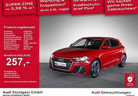 Audi A1 Sportback S line 25 TFSI S tronic SHZ PDC VC