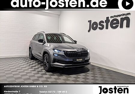 Skoda Karoq Sportline 4x4 AHK Matrix Columbus Leder DCC