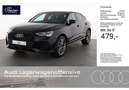 Audi Q3 Sportback 35 TFSI S line LP: 62.695,-/Pano