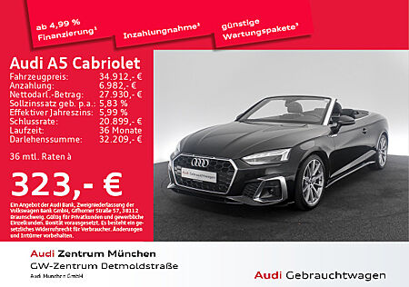 Audi A5 Cabriolet 40 TFSI S tronic S line Matrix/Navi+/SitzHzg