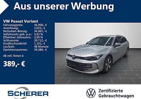 VW Passat Variant 1.5 TSI Business DSG AHK/LED/Rear View/Sitzheizung vo. uvm.