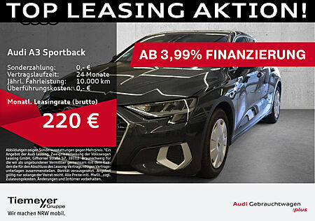 Audi A3 Sportback 30 TFSI ADVANCED ACC eKLAPPE SPORTSITZE SOUND