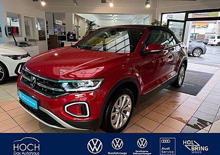 VW T-Roc Cabriolet 1.0TSI Style+Kamera+Navi+Windsch