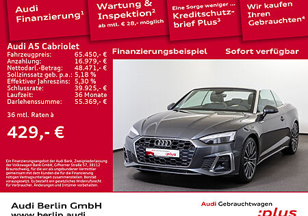 Audi A5 Cabriolet S line 40 TFSI quattro S tronic