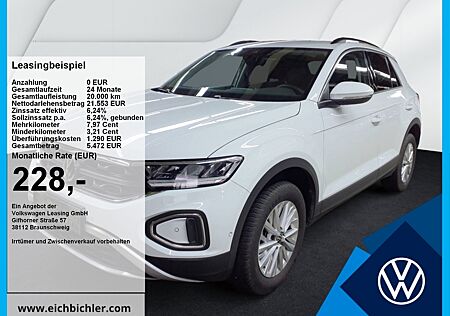 VW T-Roc 1.0 TSI Life SpurH LED LM KlimaA SHZ