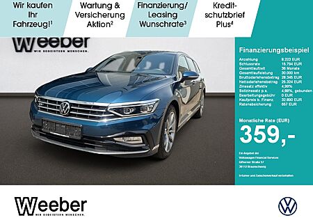 VW Passat Variant R line AHK Standheiz Navi LED